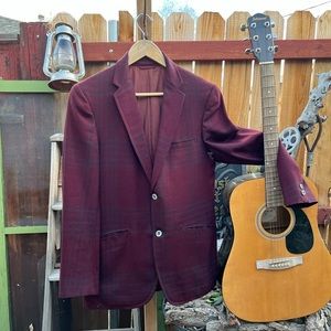 Vintage Pure Virgin Wool Suit Jacket